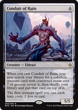 【ENG】《破滅の伝導者/Conduit of Ruin》[BFZ]
