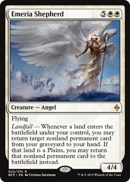 【ENG】【Foil】《エメリアの番人/Emeria Shepherd》[BFZ]