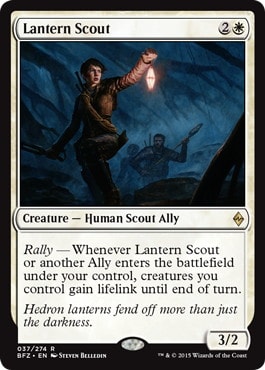 【ENG】《ランタンの斥候/Lantern Scout》[BFZ]