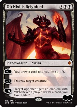 【ENG】《灯の再覚醒、オブ・ニクシリス/Ob Nixilis Reignited》[BFZ]