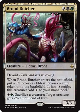 【ENG】《血統の解体者/Brood Butcher》[BFZ]