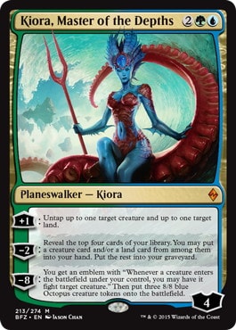 【ENG】《深海の主、キオーラ/Kiora, Master of the Depths》[BFZ]