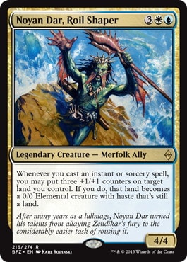 【ENG】《乱動を刻む者、ノヤン・ダール/Noyan Dar, Roil Shaper》[BFZ]