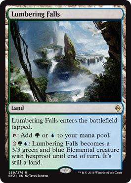 【ENG】《伐採地の滝/Lumbering Falls》[BFZ]