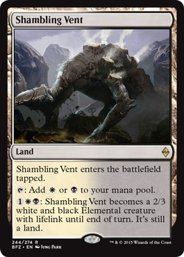 【ENG】《乱脈な気孔/Shambling Vent》[BFZ]