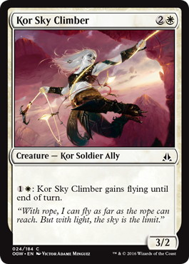 【ENG】【Foil】《コーの空登り/Kor Sky Climber》[OGW]