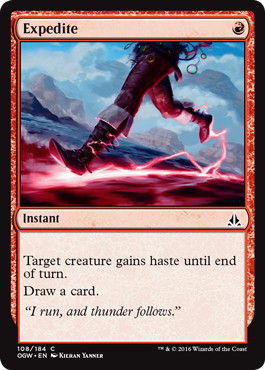 【ENG】【Foil】《促進/Expedite》[OGW]