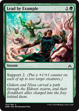 【ENG】【Foil】《模範提示/Lead by Example》[OGW]