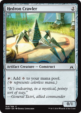 【ENG】【Foil】《面晶体の這行器/Hedron Crawler》[OGW]
