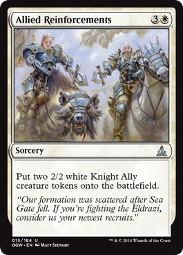 【ENG】《同盟者の援軍/Allied Reinforcements》[OGW]