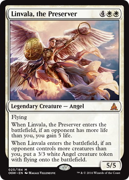 【ENG】《保護者、リンヴァーラ/Linvala, the Preserver》[OGW]