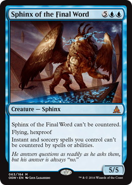 【ENG】《終止符のスフィンクス/Sphinx of the Final Word》[OGW]