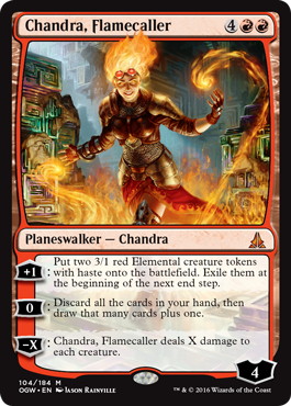 【ENG】《炎呼び、チャンドラ/Chandra, Flamecaller》[OGW]