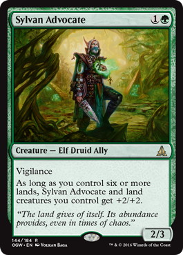 【ENG】《森の代言者/Sylvan Advocate》[OGW]
