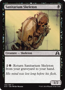 【ENG】【Foil】《療養所の骸骨/Sanitarium Skeleton》[SOI]