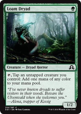 【ENG】【Foil】《壌土のドライアド/Loam Dryad》[SOI]