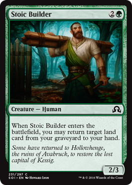【ENG】【Foil】《冷静な建築家/Stoic Builder》[SOI]