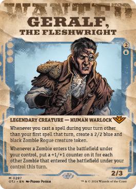 【ENG】■ショーケース■《肉大工、ゲラルフ/Geralf, the Fleshwright》[OTJ]