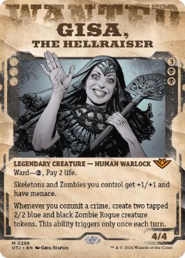 【ENG】■ショーケース■《厄介者、ギサ/Gisa, the Hellraiser》[OTJ]