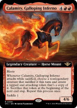 【ENG】■拡張アート■《早駆ける業火、カラミティ/Calamity, Galloping Inferno》[OTJ]