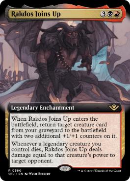 【ENG】■拡張アート■《ラクドスの加入/Rakdos Joins Up》[OTJ]