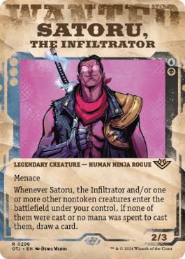 【ENG】■ショーケース■《潜入者、悟/Satoru, the Infiltrator》[OTJ]