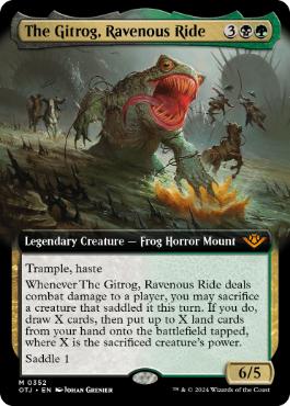 【ENG】■拡張アート■《貪欲な乗りもの、ギトラグ/The Gitrog, Ravenous Ride》[OTJ]