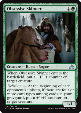 【ENG】【Foil】《偏執的な皮剥ぎ人/Obsessive Skinner》[SOI]