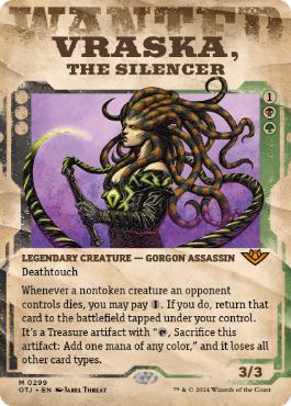 【ENG】■ショーケース■《静める者、ヴラスカ/Vraska, the Silencer》[OTJ]