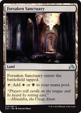 【ENG】【Foil】《放棄された聖域/Forsaken Sanctuary》[SOI]
