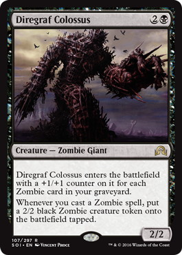 【ENG】《戦墓の巨人/Diregraf Colossus》[SOI]