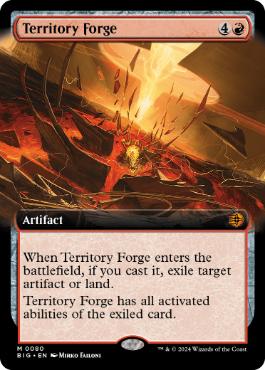 【ENG】■拡張アート■《領土の溶鉱炉/Territory Forge》[BIG]
