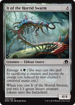 【ENG】【Foil】《忌まわしい群れの存在/It of the Horrid Swarm》[EMN]