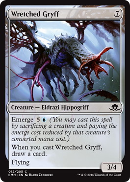 【ENG】【Foil】《不憫なグリフ/Wretched Gryff》[EMN]