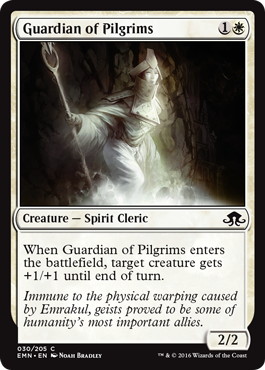【ENG】【Foil】《巡礼者の守護霊/Guardian of Pilgrims》[EMN]