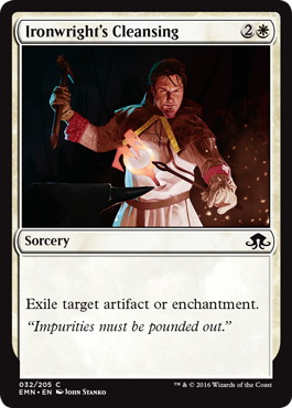 【ENG】【Foil】《鉄大工の浄化/Ironwright's Cleansing》[EMN]