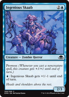 【ENG】【Foil】《巧妙なスカーブ/Ingenious Skaab》[EMN]