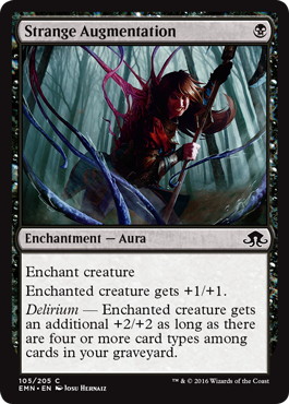 【ENG】【Foil】《奇妙な増強/Strange Augmentation》[EMN]