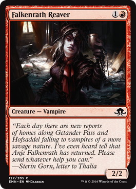 【ENG】【Foil】《ファルケンラスの肉裂き/Falkenrath Reaver》[EMN]