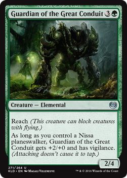 【ENG】【Foil】《大導路の守護者/Guardian of the Great Conduit》[KLD]