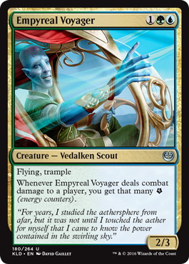 【ENG】【Foil】《崇高な飛行士/Empyreal Voyager》[KLD]