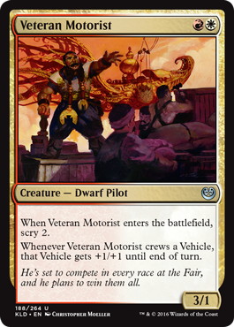 【ENG】【Foil】《経験豊富な操縦者/Veteran Motorist》[KLD]