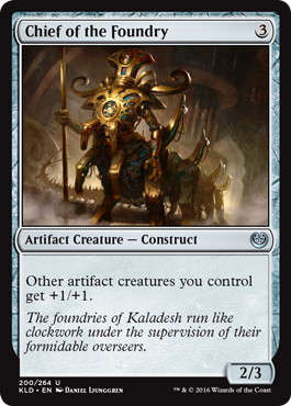 【ENG】【Foil】《鋳造所の隊長/Chief of the Foundry》[KLD]