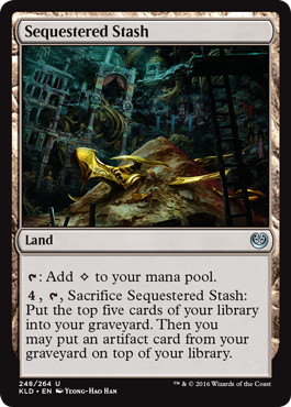 【ENG】【Foil】《隔絶した隠し場所/Sequestered Stash》[KLD]