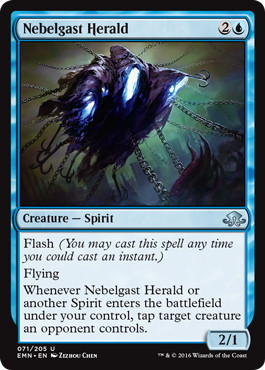 【ENG】【Foil】《ネベルガストの伝令/Nebelgast Herald》[EMN]