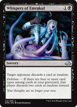 【ENG】【Foil】《エムラクールの囁き/Whispers of Emrakul》[EMN]