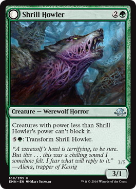 【ENG】【Foil】《けたたましく吠えるもの/Shrill Howler》[EMN]