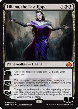 【ENG】《最後の望み、リリアナ/Liliana, the Last Hope》[EMN]