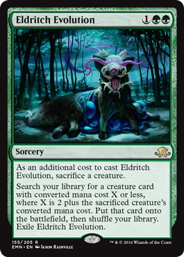 【ENG】【Foil】《異界の進化/Eldritch Evolution》[EMN]