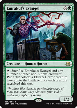 【ENG】《エムラクールの福音者/Emrakul's Evangel》[EMN]